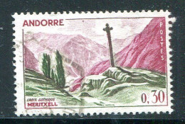 ANDORRE- Y&T N°159- Oblitéré - Usati