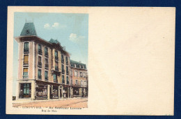 54. Longwy-Bas. Rue De Metz. H. Heck. Au Souvenir Lorrain. Aux Chasseurs Français. - Longwy