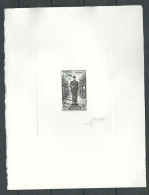 MAROC 1951 N° PA 81 En épreuve D'artiste Noire  Signée De L'artiste - Autres & Non Classés