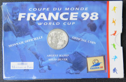 F1003.01 - COFFRET BU - FRANCS - 1997 - 1 Franc Coupe Du Monde 1998 Sous Blister - BU, Proofs & Presentation Cases