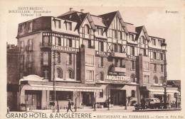 St Brieuc * Grand Hôtel Et Angleterre , Restaurant Des Terrasses * Propriétaire BOUTILLIER - Saint-Brieuc