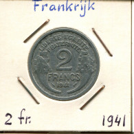 2 FRANCS 1941 FRANCIA FRANCE Moneda #AM336.E - 2 Francs