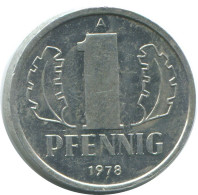 1 PFENNIG 1988 A DDR EAST ALLEMAGNE Pièce GERMANY #AE070.F - 1 Pfennig