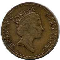 PENNY 1989 UK GBAN BRETAÑA GREAT BRITAIN Moneda #AN532.E - 1 Penny & 1 New Penny
