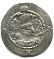 SASSANIAN HORMIZD IV Silver Drachm Mitch-ACW.1073-1099 #AH200.4.D - Orientalische Münzen