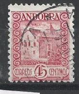 ANDORRA CORREO ESPAÑOL Nº 38 USADO (S.1.B) - Oblitérés