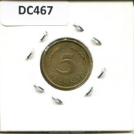 5 PFENNIG 1992 A WEST & UNIFIED GERMANY Coin #DC467.U - 5 Pfennig