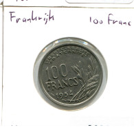 100 FRANCS 1954 FRANCE Coin #AX612 - 100 Francs