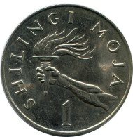 1 SHILINGI 1984 TANZANIA Moneda #AZ089.E - Tansania