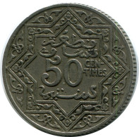 50 CENTIMES 1921 MOROCCO Coin #AP243.U - Morocco