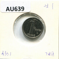 1 FRANC 1994 DUTCH Text BELGIEN BELGIUM Münze #AU639.D - 1 Franc