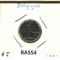 1 FRANC 1994 FRENCH Text BELGIUM Coin #BA554.U - 1 Franc