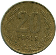 20 PESOS 1985 COLOMBIE COLOMBIA Pièce #AR918.F - Colombia