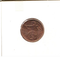 2 EURO CENTS 2007 SLOVENIA Coin #AS581.U - Slovenië