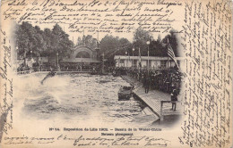 FRANCE - 59 - Lille - Exposition De Lille 1902 - Bassin De La Water-Chute - Bateau Plongeant - Carte Postale Ancienne - Lille