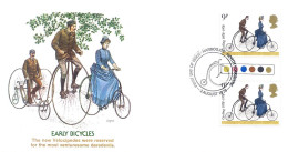 Enveloppe 1er Jour, Cyclisme, 100 Ans Touring Club Et Fédération Britannique De Cyclisme (YT 872, 1978) - 1971-1980 Decimal Issues