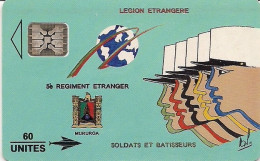 FR. POLYNESIA : PRI-0002A  60 Legion Etrangere - 5ieme Regiment Etranger ( Batch: 39400) USED - Polynésie Française