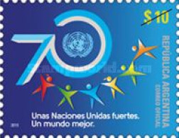 ARGENTINA - AÑO 2015 - 70 Aniversario De Las Naciones Unidas. MNH - Unused Stamps