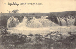 CONGO BELGE - Chutes De La Lubilash Près De Tshala - Carte Postale Ancienne - Belgian Congo