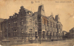 BELGIQUE - LANDEN - Maison Communale Et Ecoles - Edition Ve Dascher - Carte Postale Ancienne - Landen