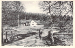 BELGIQUE - LANEUVILLE AU BOIS - Entrée Du Village - Carte Postale Ancienne - Autres & Non Classés