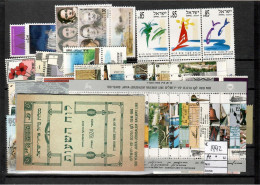 Israele 1992 " Annata Completa With Tab " ** MNH / VF - Années Complètes