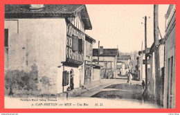 CAP-BRETON-sur-MER (40) Cpa ± 1925 Une Rue - Phototypie Marcl Delboy  - Capbreton