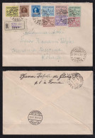 Vatikan Vatican 1930 Registered Cover To FLÖHA Germany - Storia Postale