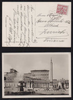 Vatikan Vatican 1931 Picture Postcard To ZÜRICH Switzerland - Cartas & Documentos