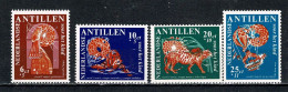 Ned. Antillen 1967 NVPH 389/92**, Yv. 374/77** MNH - Antillen