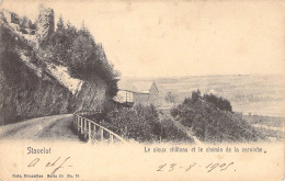 BELGIQUE - STAVELOT - Le Vieux Château Et Le Chemin De La Corniche - Edition Nels - Carte Postale Ancienne - Stavelot