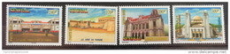 Sénégal 2003/2004 Monuments Gare Bahnhof Railway Station Chateau Castle Mosquee Train 4 Val. RARE MNH - Sénégal (1960-...)