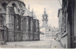 BELGIQUE - MONS - Détail De L'église Ste Waudru - Edit Nels - Carte Postale Ancienne - Mons