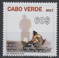 Cape Kap Cabo Verde 2017 Mi. 1049 Children Protection Day Against Sexual Abuse 1 Val. MNH - Cap Vert