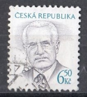 CZECH REPUBLIC 381,used,falc Hinged - Oblitérés