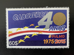 Cape Verde Cabo Verde 2015 Mi. 1033 Independencia Indépendance Unabhängigkeit 40 Anos Years Ans Jahre - Kap Verde