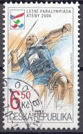 CZECH REPUBLIC 405,used,falc Hinged - Verano 2004: Atenas - Paralympic