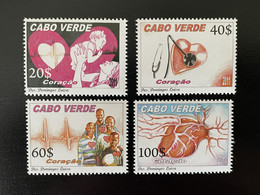 Cape Verde Cabo Verde 2011 Mi. 992 - 995 Coraçao Heart Herz Coeur - Kaapverdische Eilanden