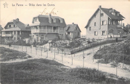 BELGIQUE - LA PANNE - Villas Dans Les Dunes - Carte Postale Ancienne - Other & Unclassified