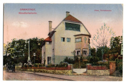 Allemagne--DARMSTADT --1917-- Kuenstlerkolonie   (attelage)...colorisée......cachet - Darmstadt