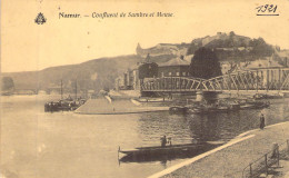 BELGIQUE - NAMUR - Confluent De Sambre Et Meuse - Carte Postale Ancienne - Namur