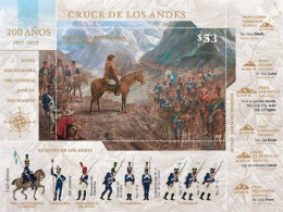 ARGENTINA - AÑO 2017 - Bicentenario Del Paso De Los Andes.- MNH - Unused Stamps