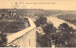 BELGIQUE - NAMUR - Tourelle Des Guetteurs Et Confluent De Sambre Et Meuse - Carte Postale Ancienne - Namur