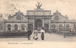 BRUXELLES - La Gare Du Midi - Chemins De Fer, Gares