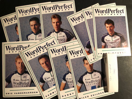 WordPerfect -  Complete Set 16 Cartes - 1993 - Carter / Cards- Cyclists - Cyclisme - Ciclismo -wielrennen - Cyclisme