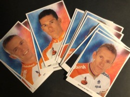 Rabobank 1997- Complete Set - 24 Cartes / Cards - Cyclists - Cyclisme - Ciclismo -wielrennen - Cyclisme