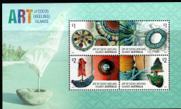 Cocos (Keeling) Islands SG 508 MS 2016 Arts,Mini Sheet,Mint Never Hinged - Islas Cocos (Keeling)