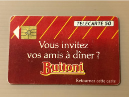 France Telecom Chip Telecarte Phonecard - Buitoni - Set Of 1 Used Card - Other & Unclassified