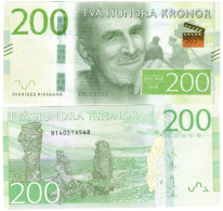 Sweden 200 Kronor 2015 UNC - Svezia