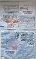 2009..RUSSIA.. LOT OF 2  COVERS WITH  STAMPS...PAST MAIL..REGISTERED - Cartas & Documentos